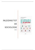 Samenvatting inleiding tot de sociologie - 20&sol;20 in eerste zit&excl;&excl;&excl;