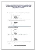 WGU C213 ACCOUNTING FOR DECISION MAKERS LATEST EXAM QUESTIONS AND CORRECT ANSWERS 2025- 2026 &lpar;100&percnt;VERIFIED ANSWERS&rpar;