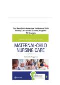 Test Bank For Davis Advantage for Maternal-Child Nursing Care 3rd Edition By Meredith Scannell &vert; &vert; 9781719640985 &vert; Chapter 1-33 &vert; Complete Questions And Answers A&plus;Test Bank For Davis Advantage for Maternal-Child Nursing Care 3rd Edition By Meredith Scanne