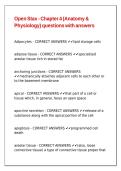 Open Stax - Chapter 4 &lpar;Anatomy & Physiology&rpar; questions with answers