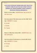 BLACK ROCK COFFEE BAR TRAINING EXAM LATEST 2026 ACTUAL  EXAM WITH COMPLETE QUESTIONS AND CORRECT DETAILED  ANSWERS &lpar;100&percnt; VERIFIED ANSWERS&rpar; &vert;ALREADY GRADED A&plus;&vert;  &vert;&vert;PROFESSOR VERIFIED&vert;&vert; &vert;&vert;BRANDNEW&excl;&excl;&excl;&vert;&vert; 
