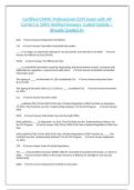 Certified CMMC Professional &lpar;CCP&rpar; Exam with All Correct & 100&percnt; Verified Answers &vert;Latest Update &vert;Already Graded A&plus;