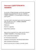 Swa exam 1 QUESTIONS WITH ANSWERS