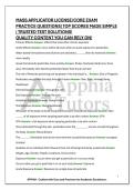 MASS APPLICATOR LICENSE&sol;CORE EXAM PRACTICE QUESTIONS&vert; TOP SCORES MADE SIMPLE &vert; TRUSTED TEST SOLUTIONS&excl; QUALITY CONTENT YOU CAN RELY ON&excl;