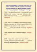 TEXAS MOLD ASSESSMENT CONSULTANT EXAM LATEST 2026  ACTUAL EXAM WITH COMPLETE QUESTIONS AND CORRECT  DETAILED ANSWERS &lpar;100&percnt; VERIFIED ANSWERS&rpar; &vert;ALREADY  GRADED A&plus;&vert; &vert;&vert;PROFESSOR VERIFIED&vert;&vert; &vert;&vert;BRANDNEW&excl;&excl;&excl;&vert;&vert; 