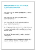 Breeze Airways A220 STUDY GUIDE questions with answers