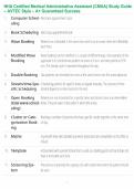 NHA Certified Medical Administrative Assistant &lpar;CMAA&rpar; Study Guide &ndash; AVTEC Style &ndash; A&plus; Guaranteed Success