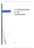 Verslag 1&period;1 begeleiden in de leefwereld&period;