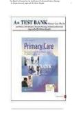 Test Bank For Primary Care Art And Science Of Advanced Practice Nursing &ndash;  An Interprofessional Approach 6th Edition Dunphy 