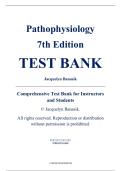 Test Bank - Pathophysiology&comma; 7th Edition &ndash; Jacquelyn L&period; Banasik &ndash; ISBN 9780323761550 &lpar;Chapters 1&ndash;52&rpar;