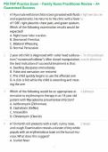 PSI FNP Practice Exam &ndash; Family Nurse Practitioner Review &ndash; A&plus; Guaranteed Success