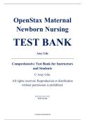 Test Bank - OpenStax Maternal-Newborn Nursing &ndash; Amy Giles &lpar;Chapters 1&ndash;27&rpar;