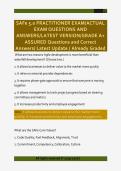 SAFe 5&period;0 PRACTITIONER EXAM&sol;ACTUAL  EXAM QUESTIONS AND  ANSWERS&sol;LATEST VERSION&sol;GRADE A&plus;  ASSURED Questions and Correct  Answers&sol; Latest Update &sol; Already Graded