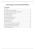 Uitgebreide Samenvatting Hoorcolleges -  Terrorisme&colon; Beeld en Werkelijkheid &lpar;MAN-CI24&rpar;