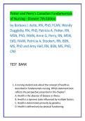 Fundamentals of Nursing Study Guide & MCQ Practice Bank &vert; Potter & Perry Canadian 7th Edition&comma;