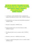 NRF Retail Industry Fundamentals EXAM  STUDY GUIDE 2026&sol;2027 COMPLETE QUESTIONS  WITH VERIFIED CORRECT ANSWERS &vert;&vert;  100&percnt; GUARANTEED PASS  <NEWEST VERSION> 