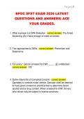 BPOC SFST EXAM 2026 LATEST  QUESTIONS AND ANSWERS&vert; ACE  YOUR GRADES&period; 