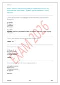 NR 507 Advanced Pathophysiology Midterm 2026 &ndash; All Questions and 100&percnt; Correct Answers&comma; Graded A&plus;&comma; Latest Update bundle
