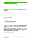 NEURO&colon; National Institute of Health Stroke Scale &lpar;NIHSS&rpar; Questions with  verified answers 100&percnt; pass gurantee pass 
