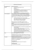 Overzicht prejudici&euml;le procedure