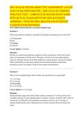 WGU D440 COMPLETE OBJECTIVE ASSESSMENT QUESTION BANK 2026 &vert; VERIFIED Q&A
