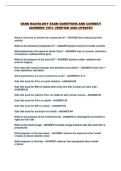 DANB RADIOLOGY EXAM QUESTIONS AND CORRECT ANSWERS 100&percnt; VERIFIED 2026 UPDATE&excl;&excl;