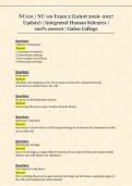 NU110 &sol; NU 110 Exam 2 &lpar;Latest 2026&ndash;2027  Update&rpar; &vert; Integrated Human Sciences &vert;  100&percnt; correct &vert; Galen College 