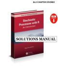 Solution Manual for Stochastic Processes With R An Introduction 1st edition by Olga Korosteleva 