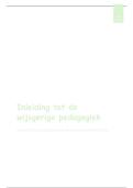 Samenvatting Wijsgerige pedagogiek - Inleiding tot de wijsgerige pedagogiek &lpar;P0L04B&rpar;
