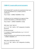 CWB 47&period;1 exam with correct answers