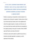 301 NC POST LICENSING EXAM NEWEST 2025  VERSION 1 AND 2 ACTUAL EXAM COMPLETE 300  QUESTIONS AND CORRECT DETAILED ANSWERS  &lpar;VERIFIED ANSWERS&rpar; &vert;ALREADY GRADED  A&plus;&vert;&vert;BRAND NEW&excl;&excl;