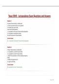 Texas DSHS - Jurisprudence Exam Questions and Answers&period;