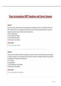 Texas Jurisprudence EMT Questions and Correct Answers&period;