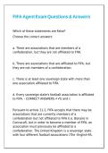FIFA Agent Exam Questions & Answers