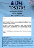 TPS3703 Assignment 2B &lpar;ANSWERS&rpar; 2026 - DISTINCTION GUARANTEED