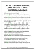 W&excl;SE TEST VOCABULARY&vert; TOP SCORES MADE SIMPLE &vert; TRUSTED TEST SOLUTIONS&excl; QUALITY CONTENT YOU CAN RELY ON&excl;