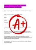Chapter 2 Question and answers already passed 2025&sol;2026