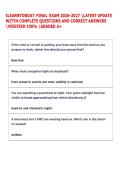 ILEARNTOBOAT FINAL EXAM 2026-2027 LATEST UPDATE  WITYH COMPLETE QUESTIONS AND CORRECT ANSWERS  VERIFIED 100&percnt; GRADED A&plus; 