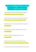 Hemispheres 3&period;0 Level 5 Questions and Answers &vert; Latest Version &vert; 2025&sol;2026 &vert; Correct & Verified