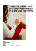OTP33 - Groepstraining in de GGZ &lpar;behaald met een 9&excl;&rpar; 