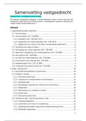 Samenvatting vastgoedrecht &plus; examen info