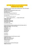 ACC 300 CH8 EXAM QUESTIONS WITH VERIFIED SOLUTIONS