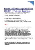 HESI PN COMPREHENSIVE PREDICTOR EXAM