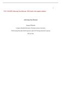 WGU C946 IIP5 Addressing Nurse Burnout &vert; 2026 Update with complete solutions&period;