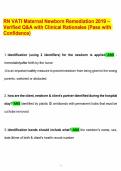 RN VATI Maternal Newborn Remediation 2019 &ndash; Verified Q&A with Clinical Rationales &lpar;Pass with Confidence&rpar;&period;pdf