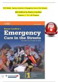 EMERGENCY CARE  IN THE STREETS 8 TH EDITION BY NANCY L&period; CAROLINE