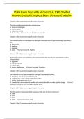 CGRN Exam Prep with all Correct & 100&percnt; Verified Answers &vert;Actual Complete Exam &vert;Already Graded A&plus;