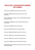 NUR 810 TEST 1 QUESTIONS WITH ANSWERS 100&percnt; CORRECT 
