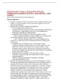 WGU D630 GGN1 TASK 3&colon; EVALUATING VERTICAL CURRICULUM ALIGNMENT IN MATH &vert; 2026 UPDATE &vert; 100&percnt; CORRECT