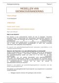 Thema 3 - modellen van gedragsverandering 